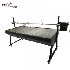 85kg Outdoor Lamb Spit Rotisserie Heavy Duty Pig Stainless Steel Rost