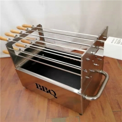 Double square stick rotation, Cyprus - style small, convenient barbecue equipment