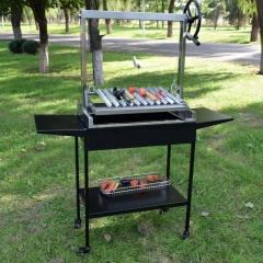 Argentine Parrilla Santa Maria Grill Build BBQ