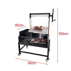 Asado puma Santa Maria-style barbecue grills