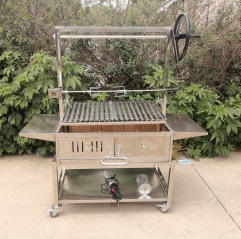 Charcoal Wood fired Grill Argentina Santa Maria BBQ