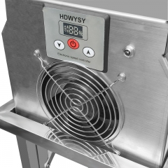 Ventilateur barbecue en acier inoxydable extérieur